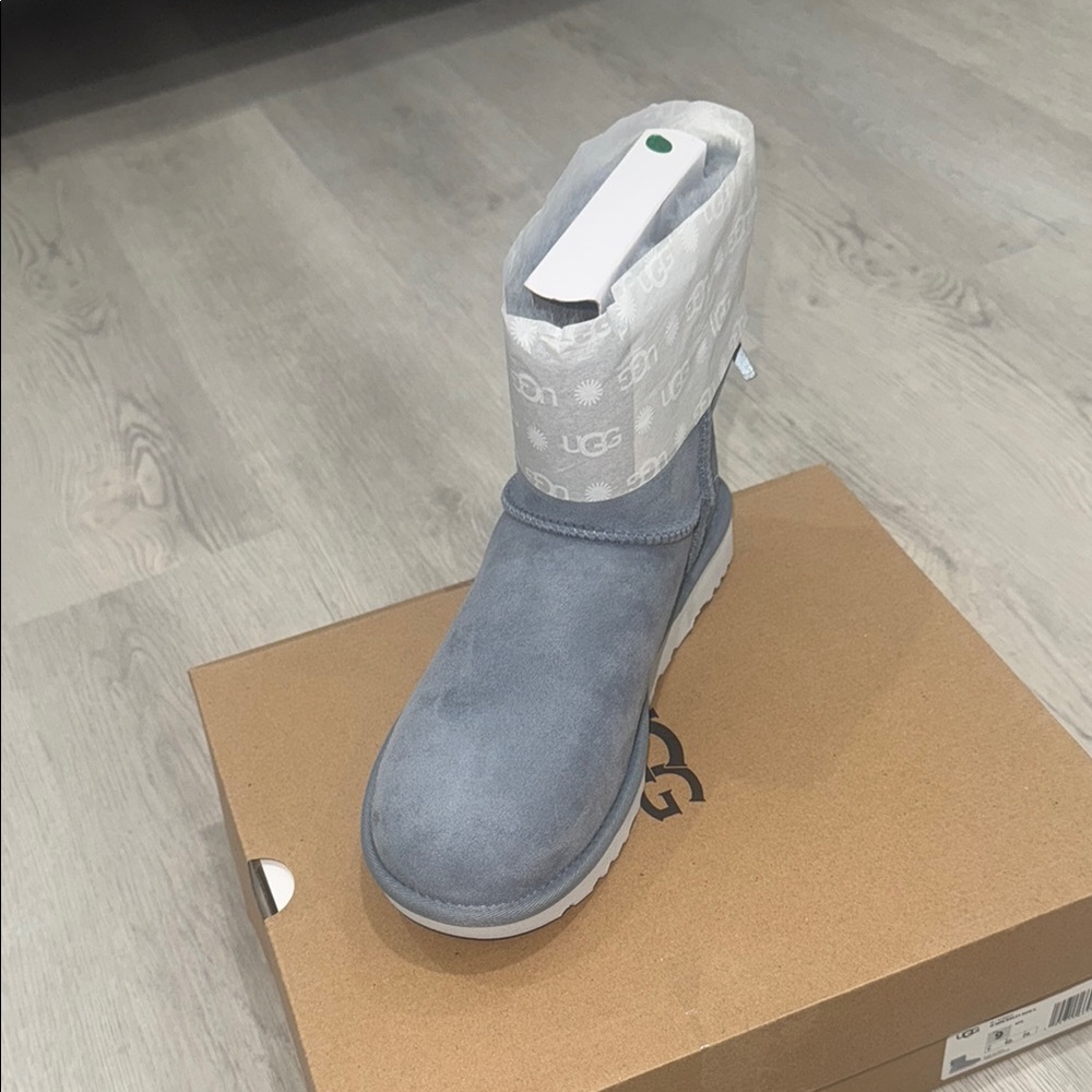 UGG Gray Suede Boots